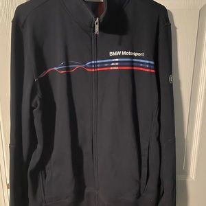 BMW Puma Men’s Zip-Up Sweatshirt